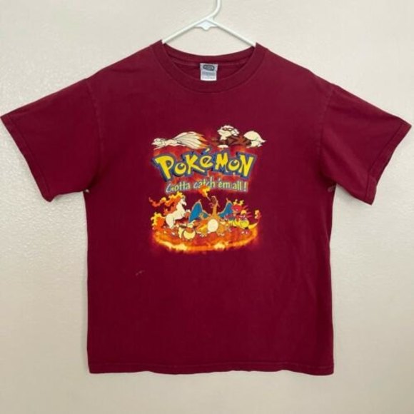 Vintage Pokemon Gotta Catch Em All T-Shirt Youth Large Official Nintendo